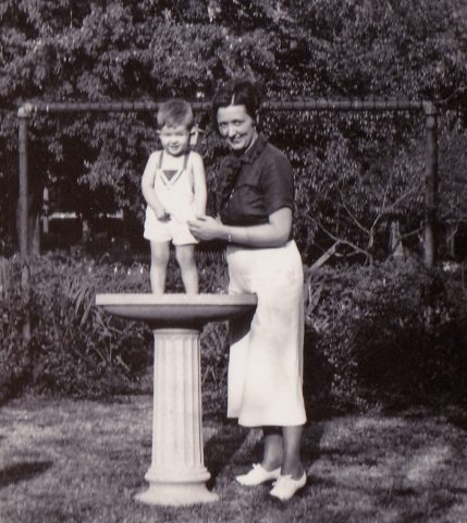 Tim Creeden and stepmother Hilda (Kleinhenz) Creeden. Undated. Source: Kathy Creeden