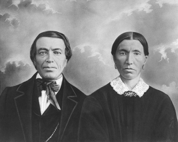 Gerhard J. Willke (1818-1873) and Theresia (Schaeper) Willke (1822-1886). Undated photo. Both were born Osnabrück, Germany. They came to America in 1857. These are Edgar Willke's paternal grandparents. Andy Niekamp's 2x great-grandparents.